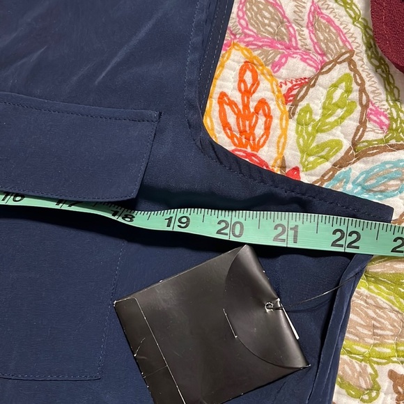 ALFANI size 16 womens plus Moroccan sleeveless color block dress two pockets nwt - Picture 5 of 12